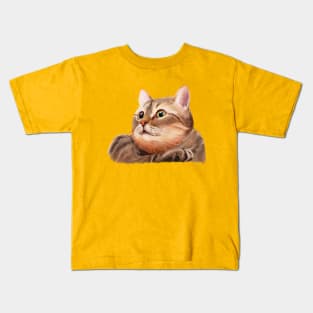 Kitty cat Kids T-Shirt